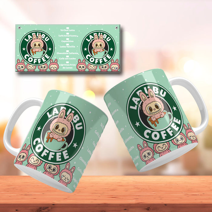 Mug Labubu 11 Oz Ref. 2 Lychee Berry x 1 Unidad