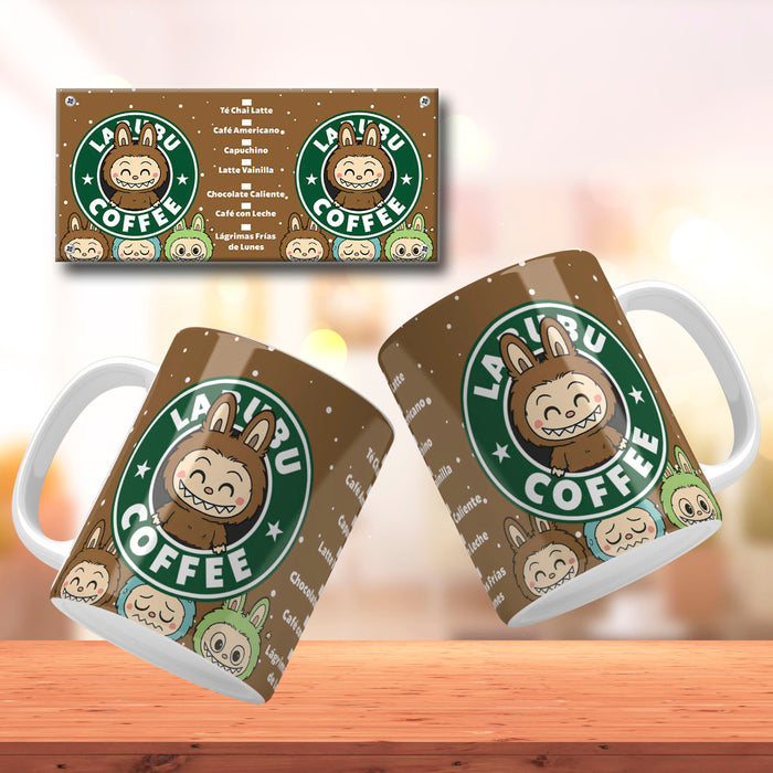 Mug Labubu 11 Oz Ref. 4 Toffee x 1 Unidad