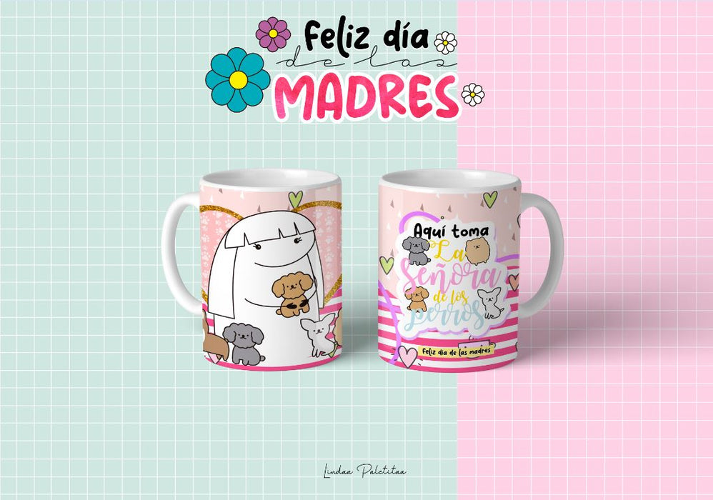 Mug Feliz Dia De La Madre 11 Oz Ref. 41 x 1 Unidad