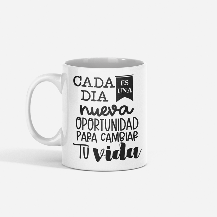 Mug Frase Motivadora 11 Oz Ref. 48 x 1 Unidad