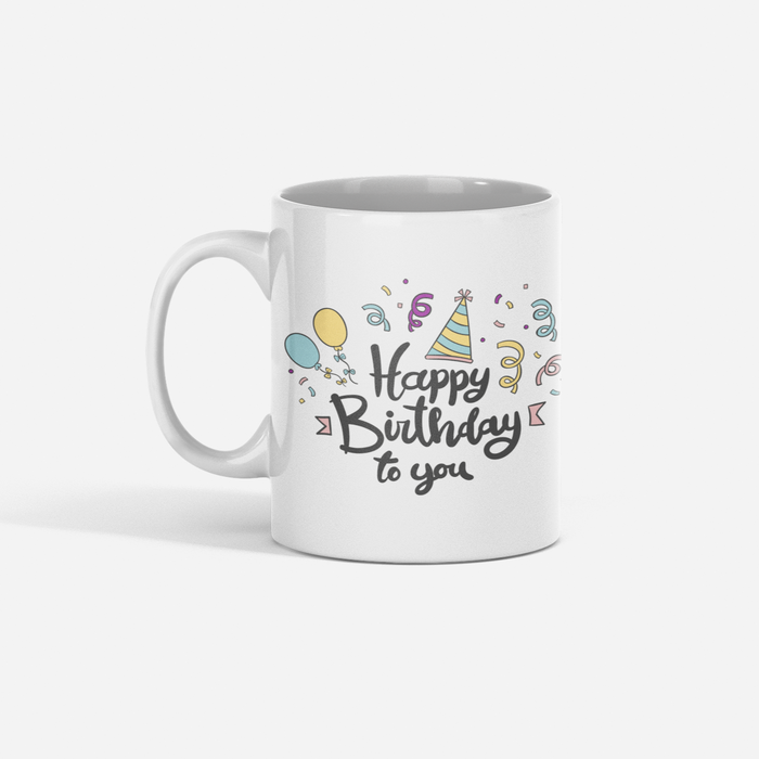 Mug Happy Birthday 11 Oz Ref. 83 x 1 Unidad