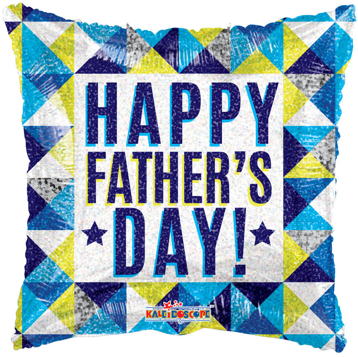 Globo metalizado Happy Fathers Day 18" ref. 2