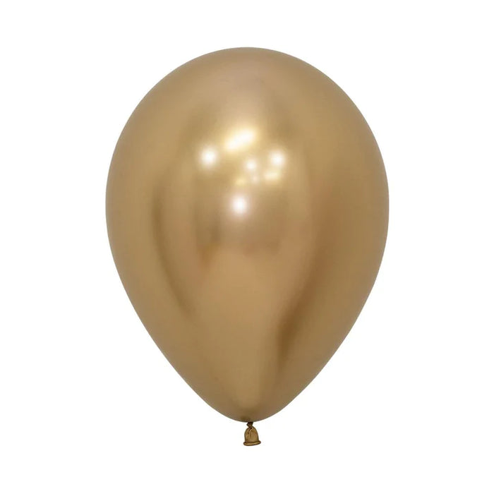 Globo Dorado Reflex R9 x 80 Unidades Sempertex