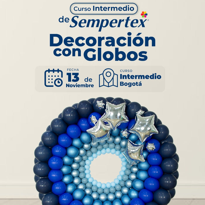 Curso intermedio En decoracion Con Globos Bogota 13 De Noviembre 2025