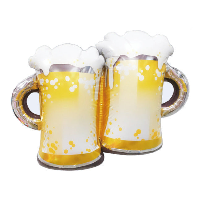 Globo Metalizado Jarro de Cerveza Doble 36"