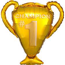 Globo Metalizado Copa Champion 26" Festella