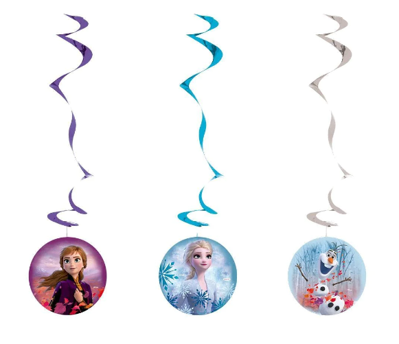 Espiral Cartón Frozen II X 3 Unidades Sempertex