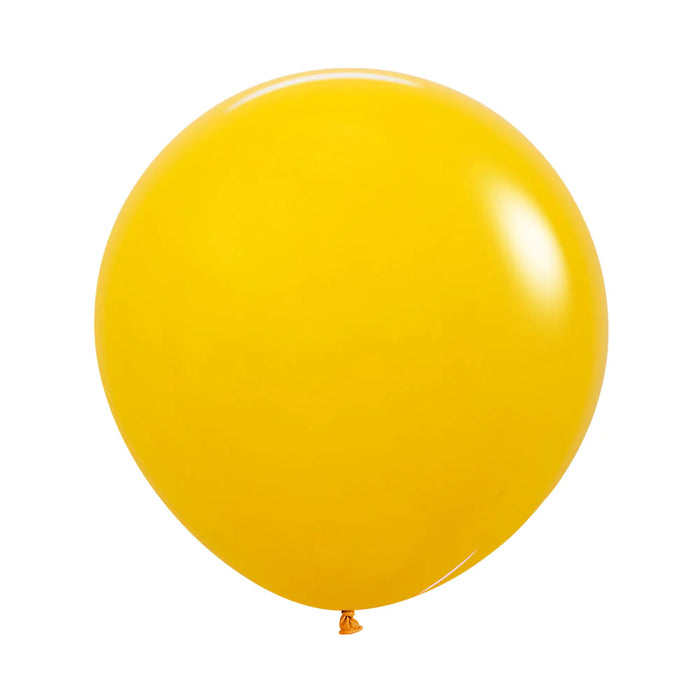 Globo Amarillo Miel Fashion R24 X 3 Unidades Sempertex