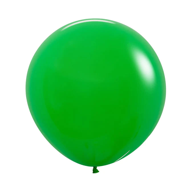 Globo Verde Trebol Fashion R24 X 3 Unidades Sempertex