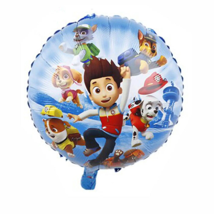 Globo Metalizado Team Paw Patrol 18"
