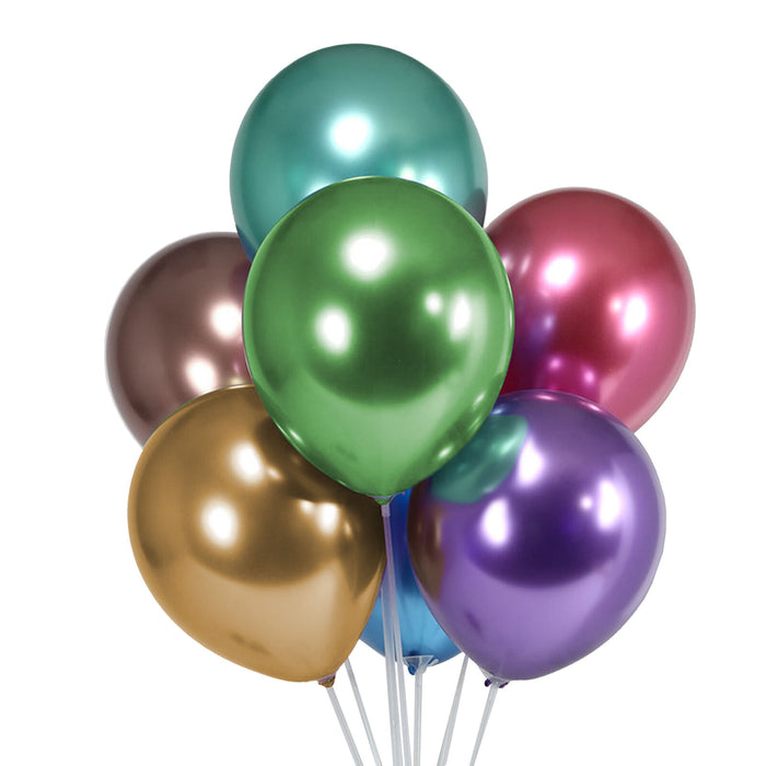 Globo Cromado Linea Economica R5 Surtido X 50 Unidades