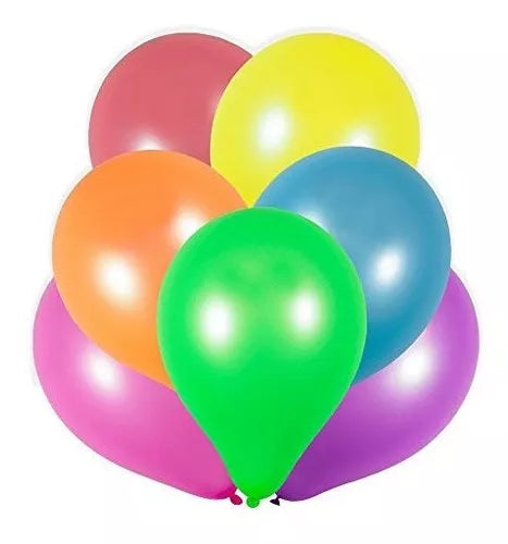 Globo Neon Linea Economica Surtido R12 X 20 Unidades