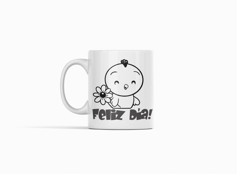 Mug Feliz Día 11 Oz Ref. 40 x 1 Unidad