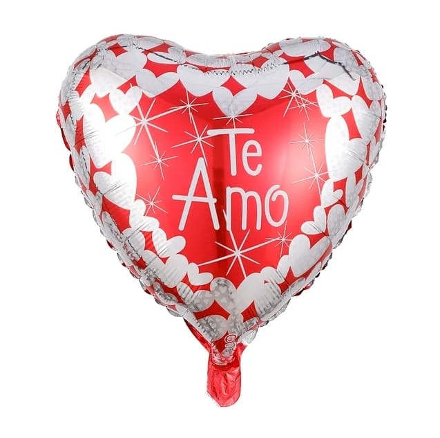 Globo Metalizado Te Amo 6" X 10 Unidades Ref. 3