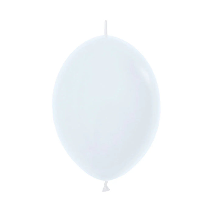 Globo Blanco Fashion LOL 6" X 50 Unidades Sempertex