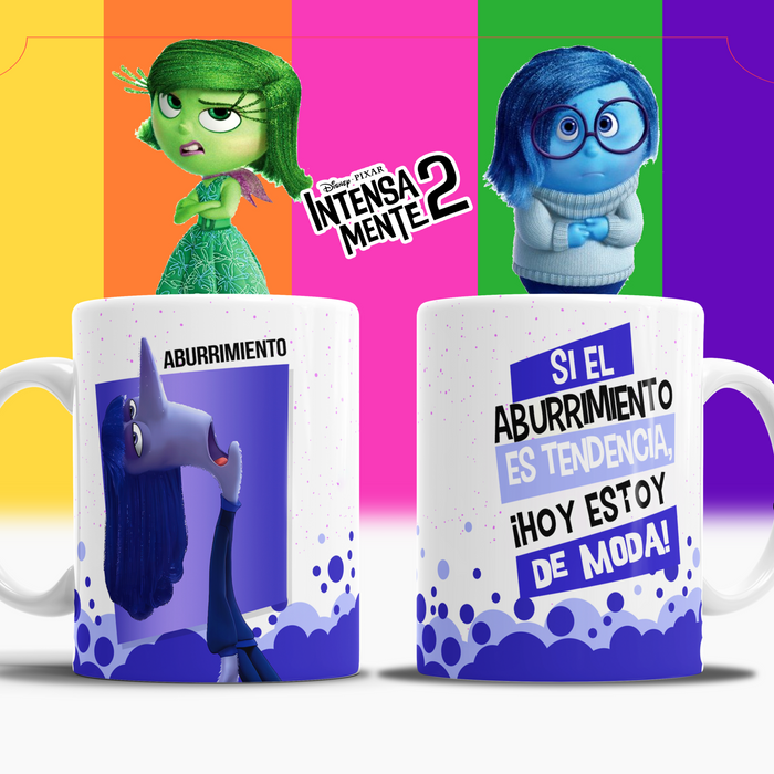 Mug Intensamente 2 Aburrimiento de 11 Oz Ref. 16 x 1 Unidad