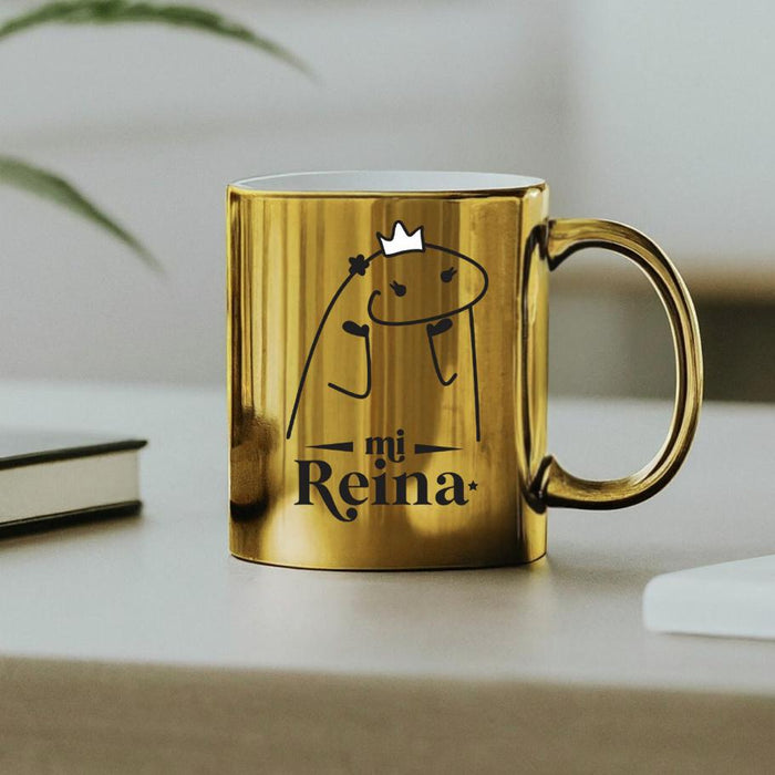 Mug Dorado Espejo Madres 11 Oz Ref. 13 x 1 Unidad