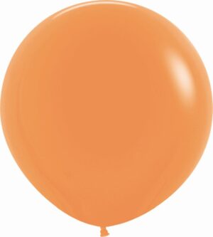Globo Naranja Neon R24 X 3 Unidades Sempertex