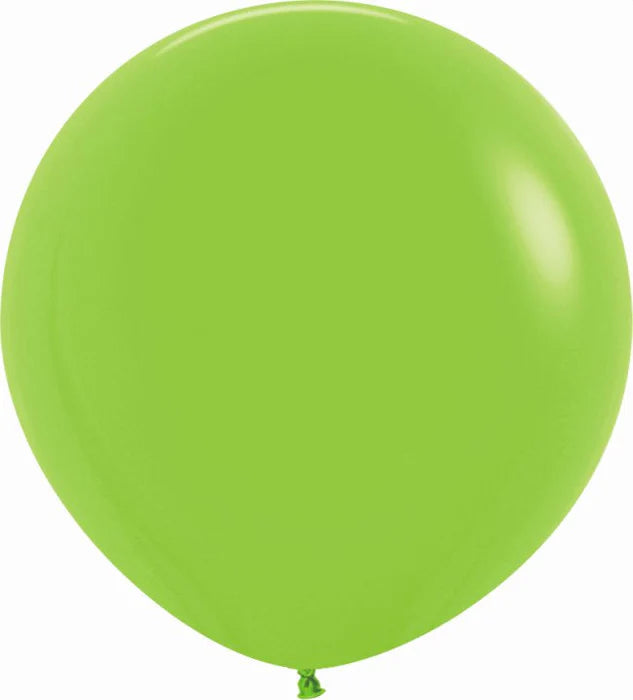 Globo Verde Neon R18 X 50 Unidades Sempertex