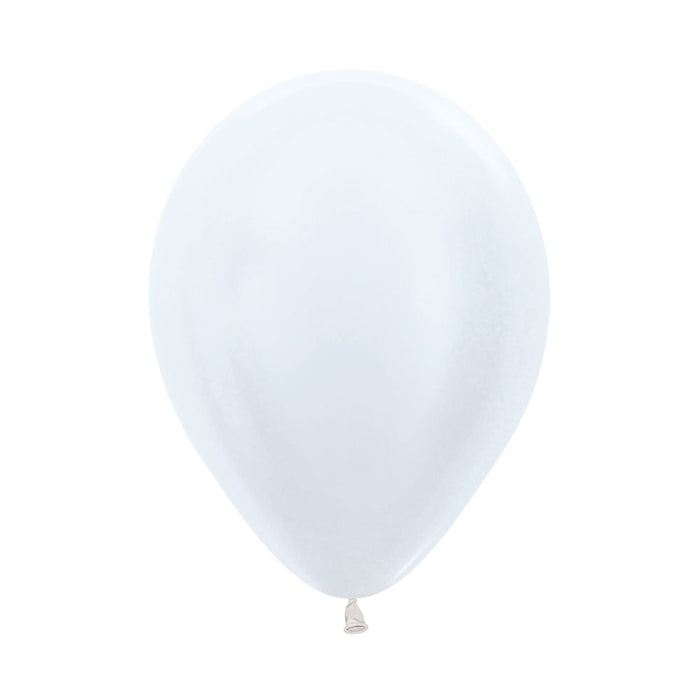 Globo Blanco Satin R9 X 20 Unidades Sempertex