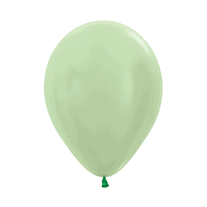 Globo Verde Satin R9 x 20 Unidades Sempertex