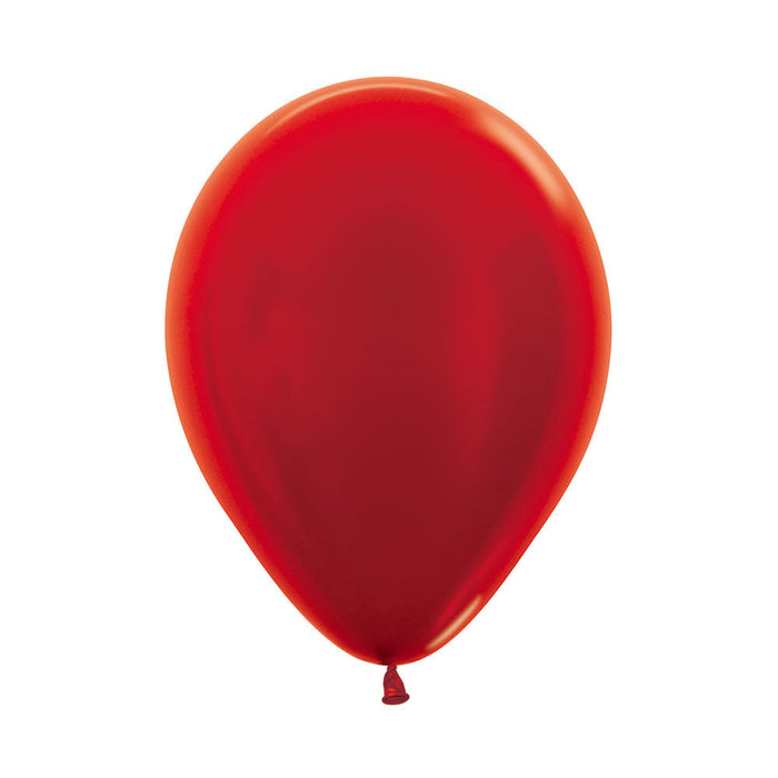 515 Metal Rojo R12 X 12 Globos