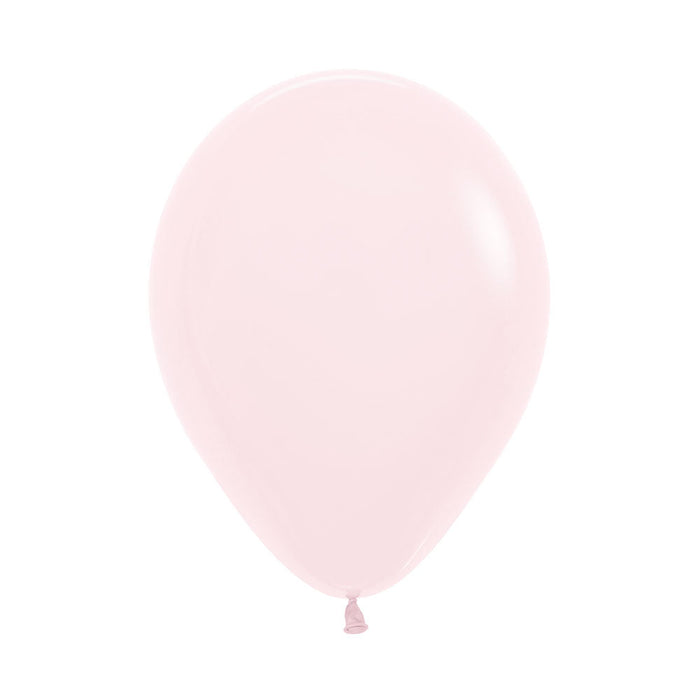 Globo Rosado Pastel Mate R12 x 12 Unidades Sempertex