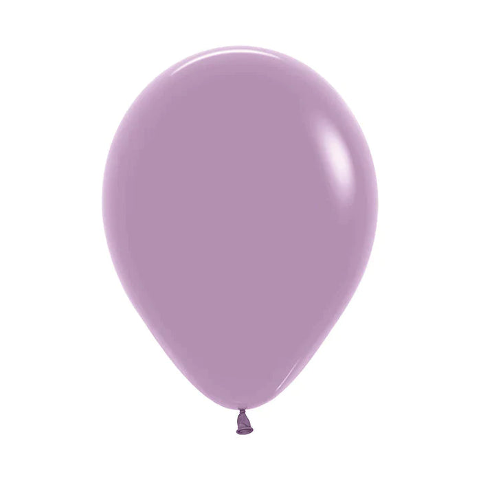Globo Lavanda Pastel Dusk R12 X 12 Unidades Sempertex