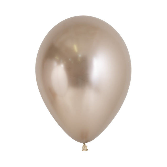 Globo Champaña Reflex R12 x 12 Unidades Sempertex
