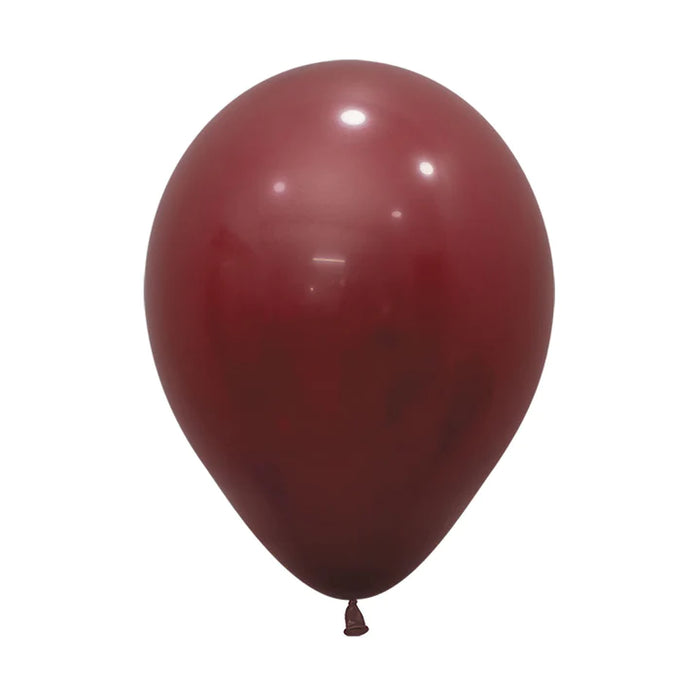 UNIDAD De Globo Merlot Fashion R12 x UNIDAD