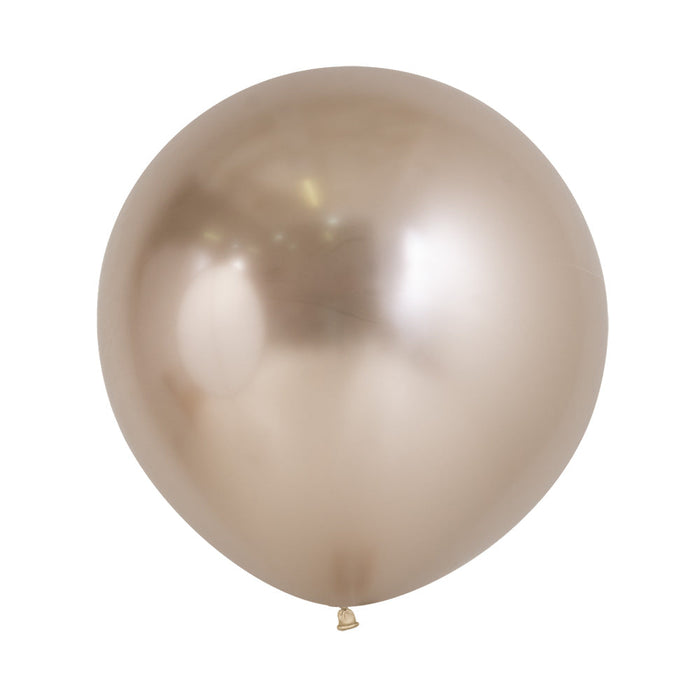 Globo Champaña Reflex R18 x 50 Unidades Sempertex