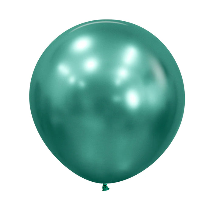 Globo Verde Aurora Reflex Esfera R24 x 3 Unidades Sempertex
