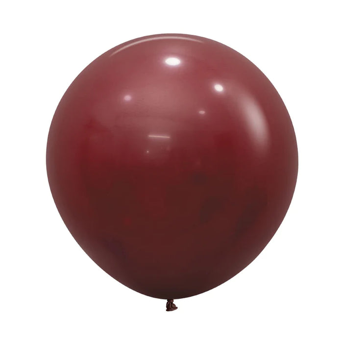UNIDAD De Globo Merlot Fashion R24 x UNIDAD