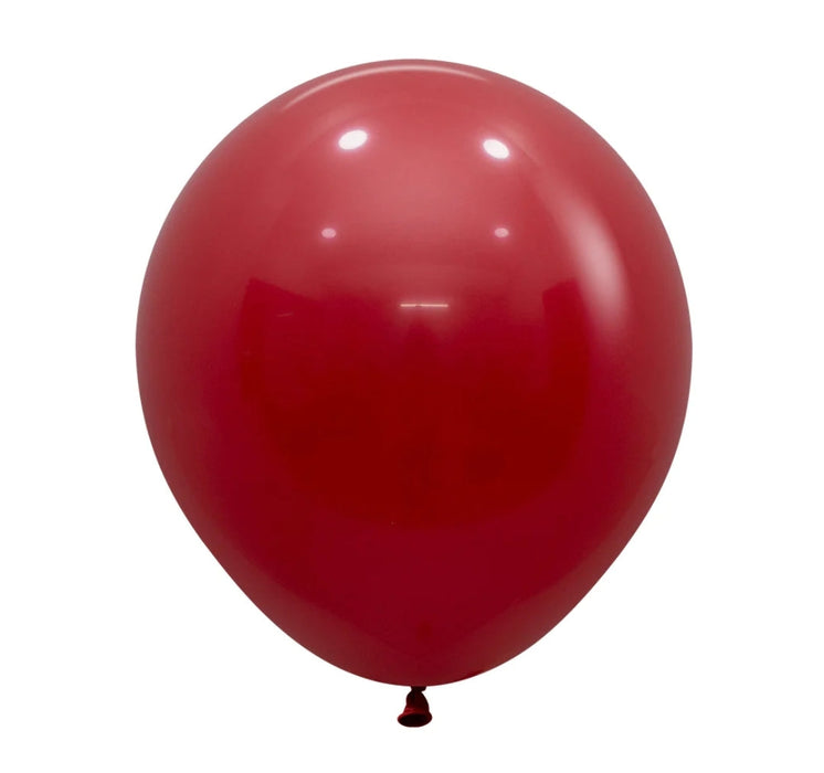 UNIDAD De Globo Rojo Imperial R18 x UNIDAD