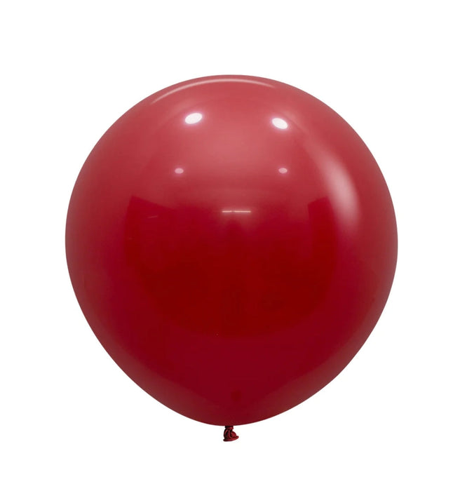 UNIDAD De Globo Rojo Imperial R24 x UNIDAD