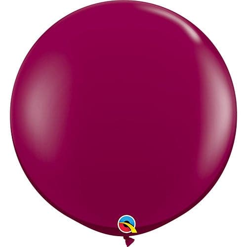 Globo Sparkling Burgundy 30" X Unidad Qualatex
