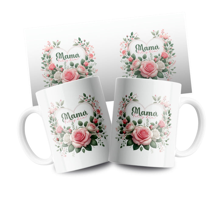 Mug Feliz Dia De La Madre 11 Oz Ref. 57 x 1 Unidad