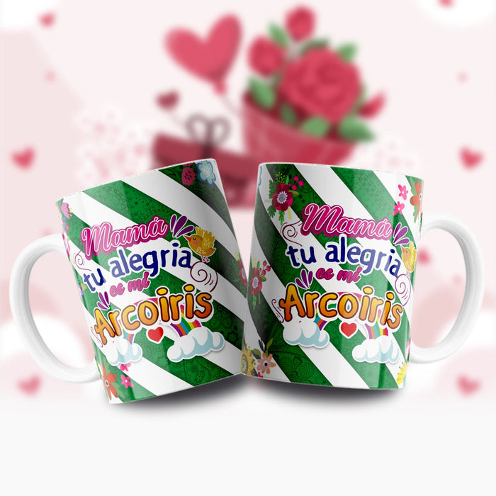 Mug Feliz Dia De La Madre 11 Oz Ref. 90 x 1 Unidad