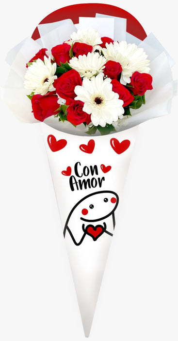 Caja Capuchón Premium Flork Con Amor x 1 Unidad