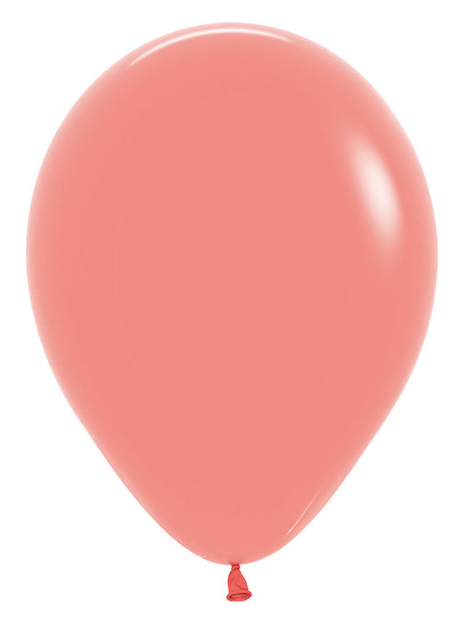 Globo Coral Tropical Fashion R12 x 12 Unidades Sempertex