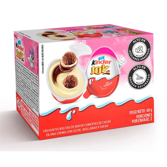 Kinder Joy Niña X 2 Unidades