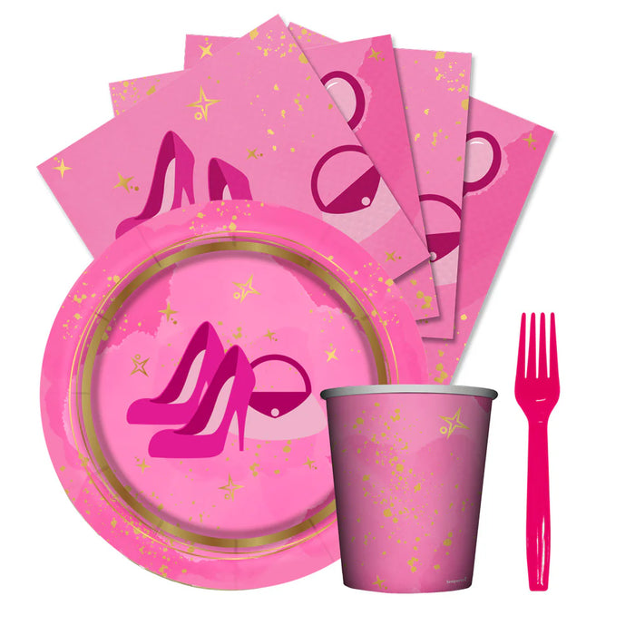 Kit De Desechables Fashion Girl Marca Sempertex