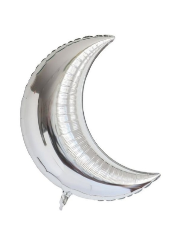 Globo Metalizado Luna Plateada 18" Festella
