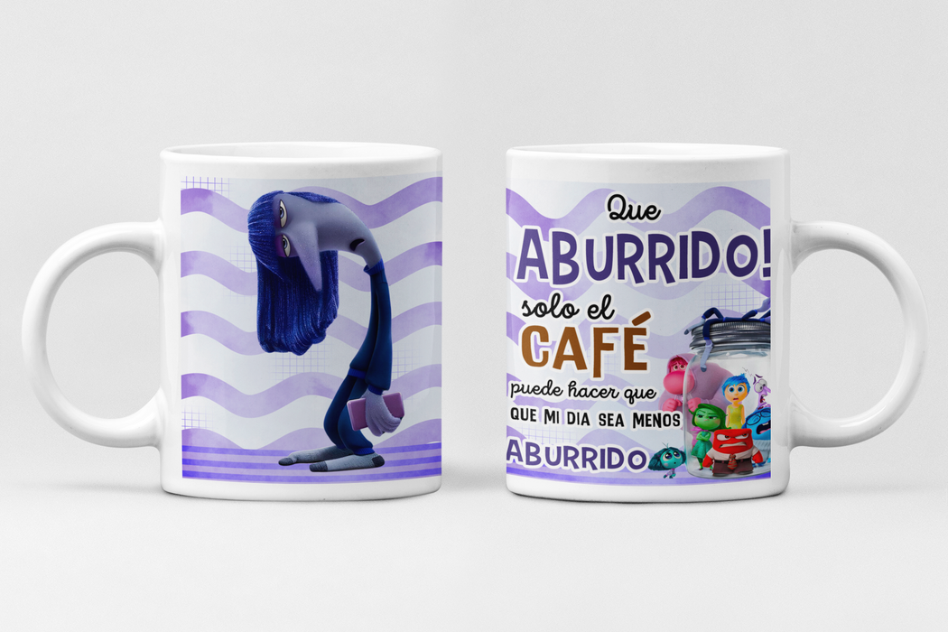 Mug Intensamente 2 Aburrimiento de 11 Oz Ref. 63 x 1 Unidad