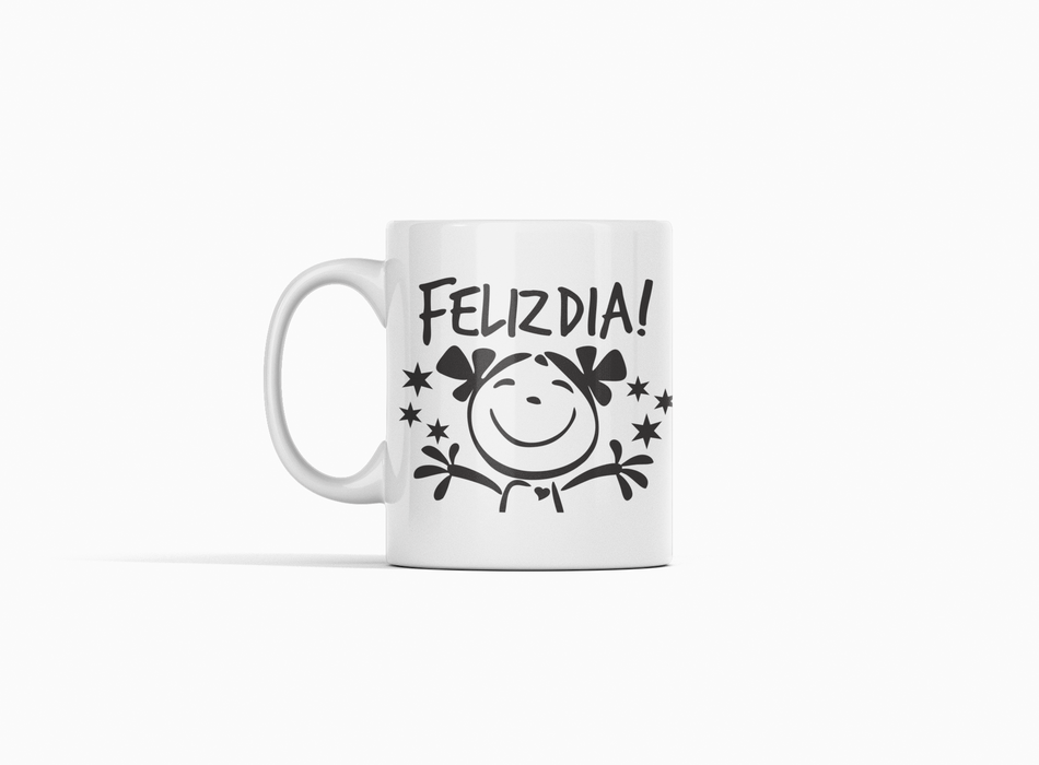 Mug Feliz Día 11 Oz Ref. 10 x 1 Unidad