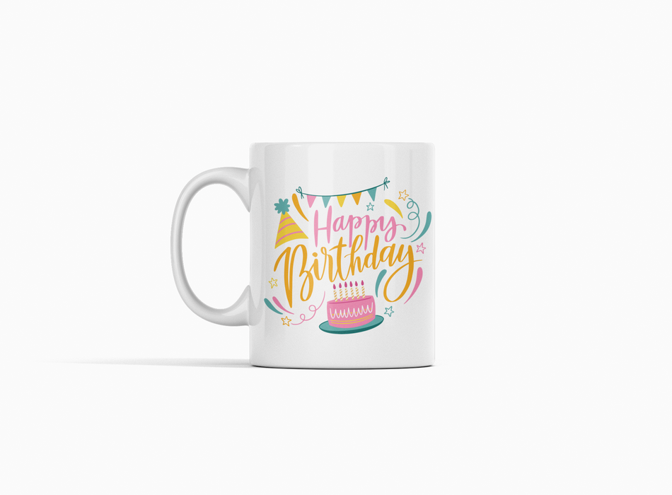 Mug Happy Birthday 11 Oz Ref. 1 x 1 Unidad