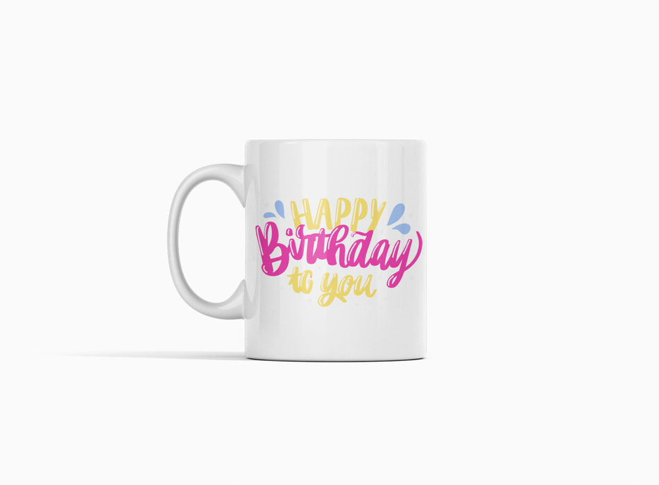 Mug Happy Birthday 11 Oz Ref. 7 x 1 Unidad