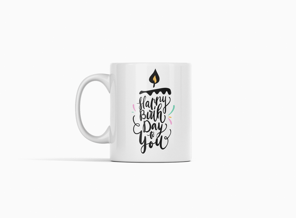 Mug Happy Birthday 11 Oz Ref. 11 x 1 Unidad
