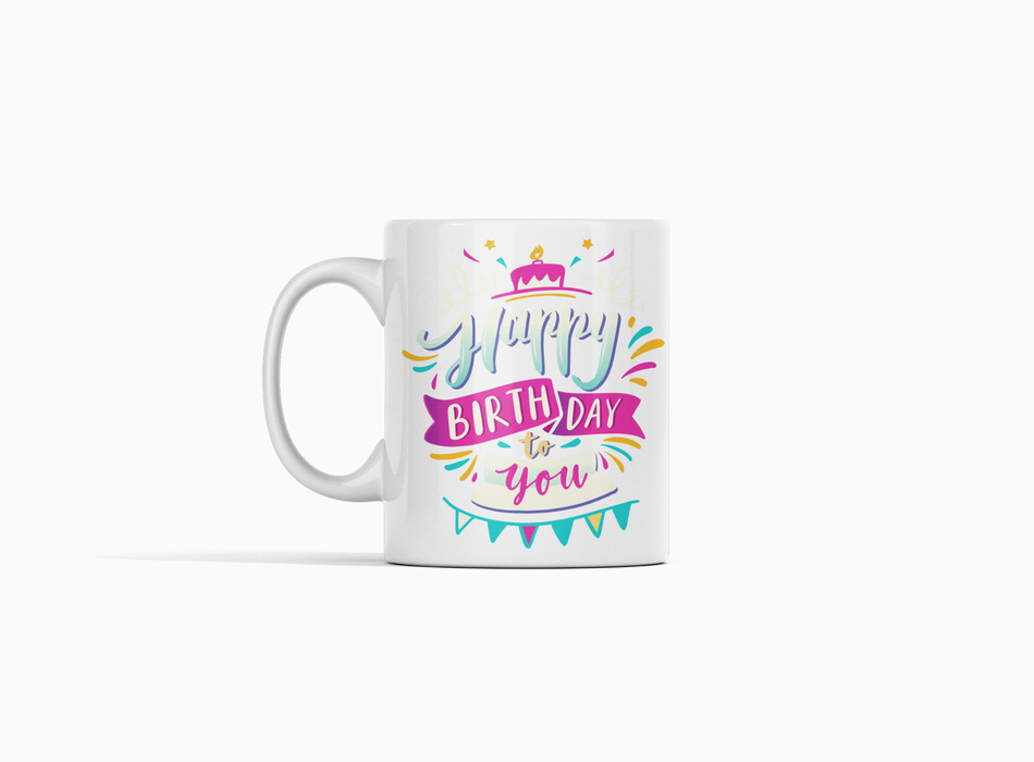Mug Happy Birthday 11 Oz Ref. 22 x 1 Unidad