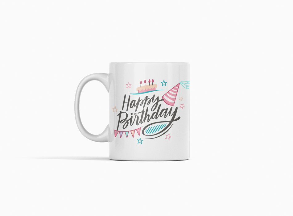 Mug Happy Birthday 11 Oz Ref. 27 x 1 Unidad